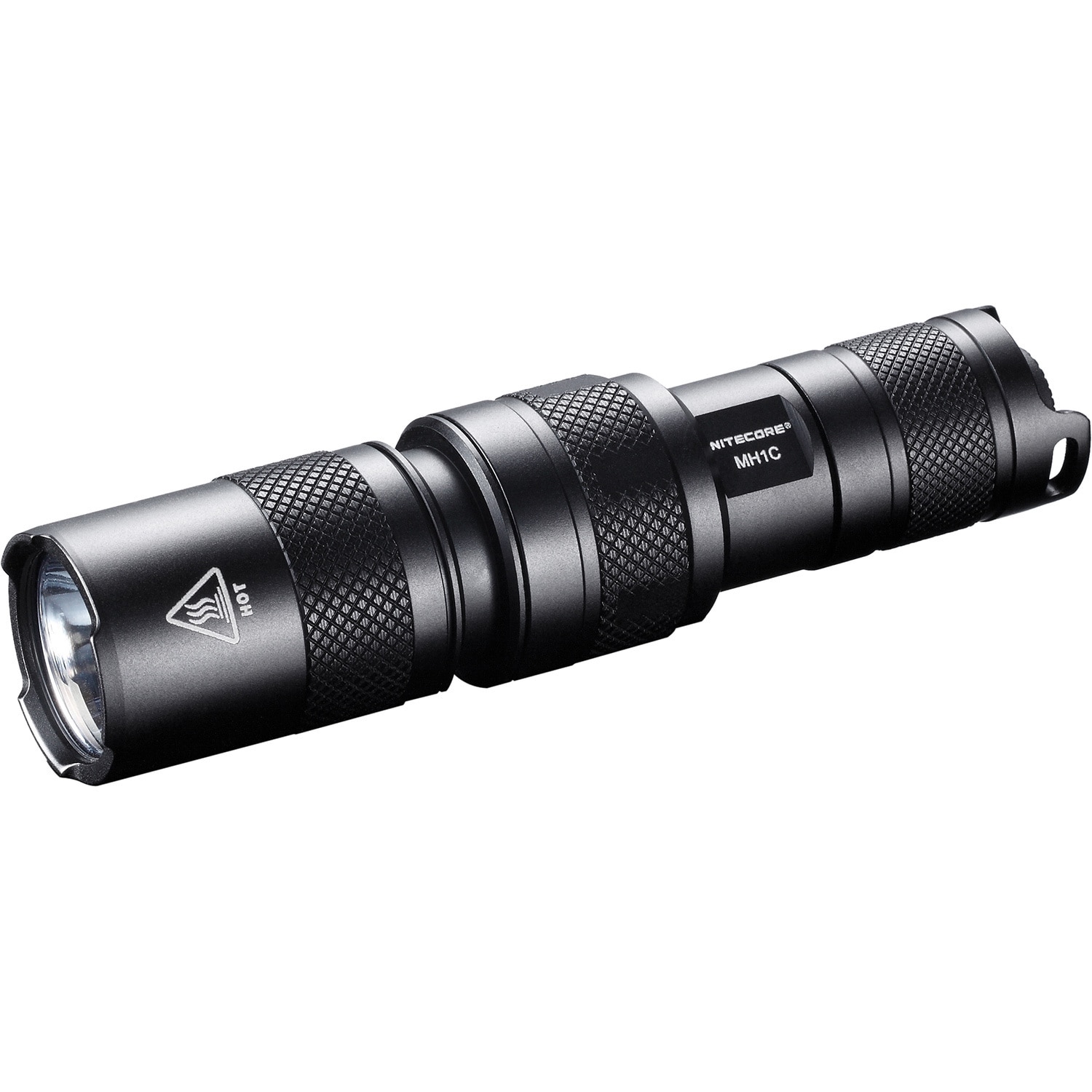 Nitecore Mh1c Flashlight (BlackLength 4.3 inchesHead diameter 1 inchTail diameter 0.85 inchesWeight 2.2 ounces )