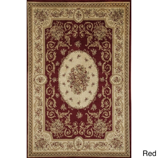 Florence Cream Traditional Floral Area Rug