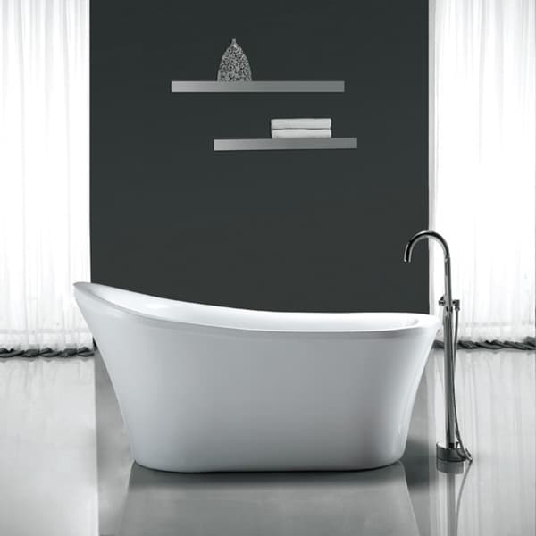 OVE Decors Rachel 70-inch Freestanding Bathtub - Free ...