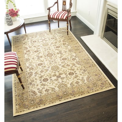 Florence Antique Floral Area Rug