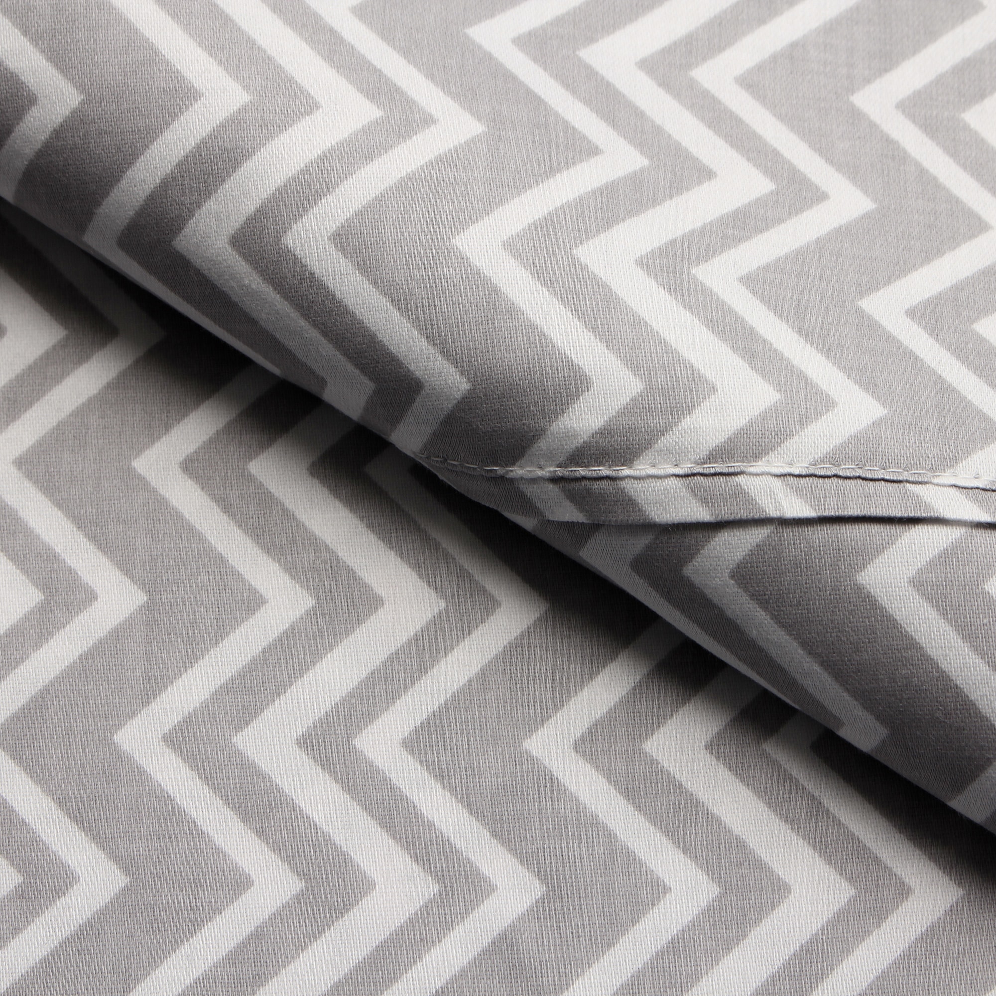 Expressions Chevron Printed Cotton Sheet Set