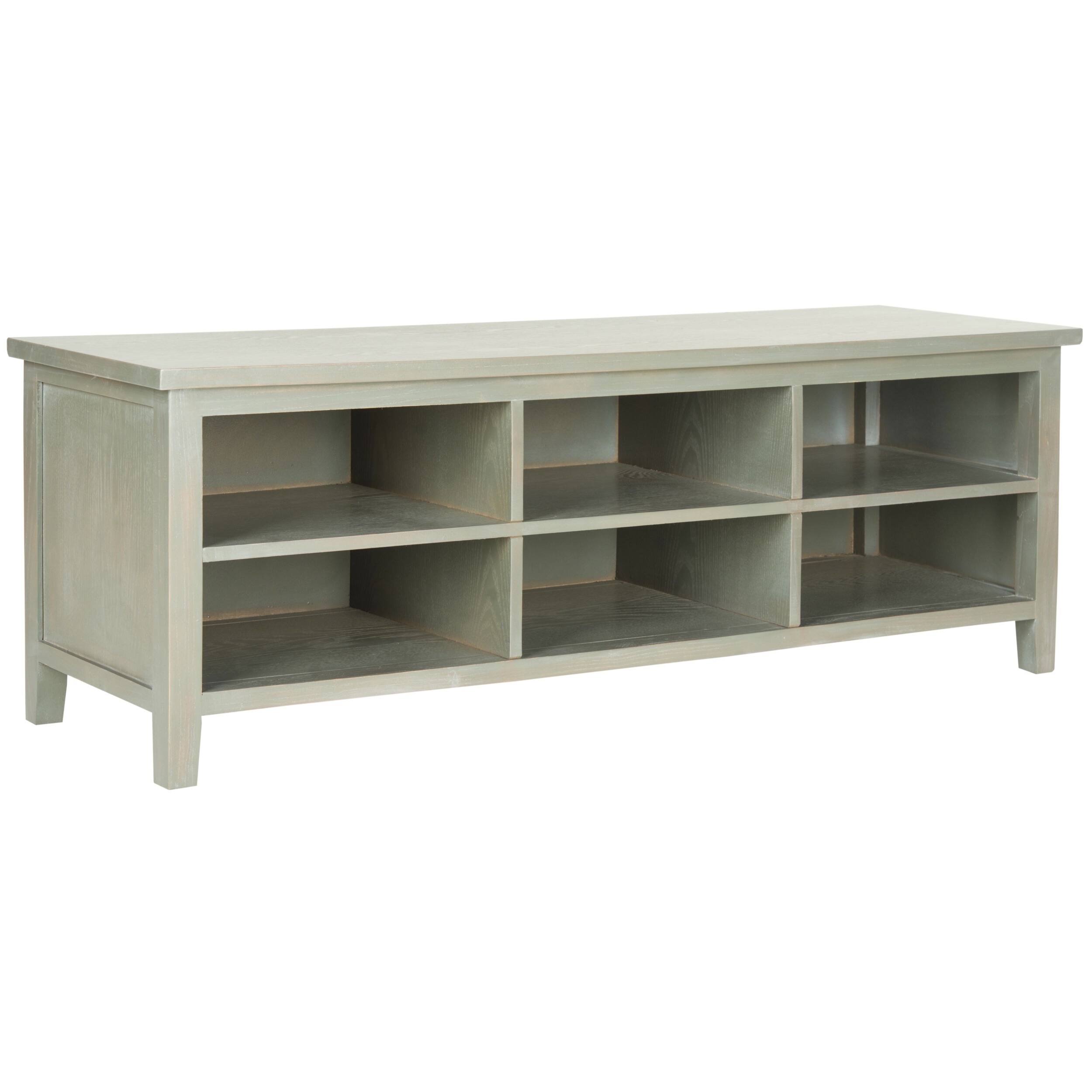 Safavieh Sadie Ash Grey Low Bookshelf