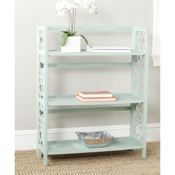 Safavieh Natalie Celadon Low Bookcase
