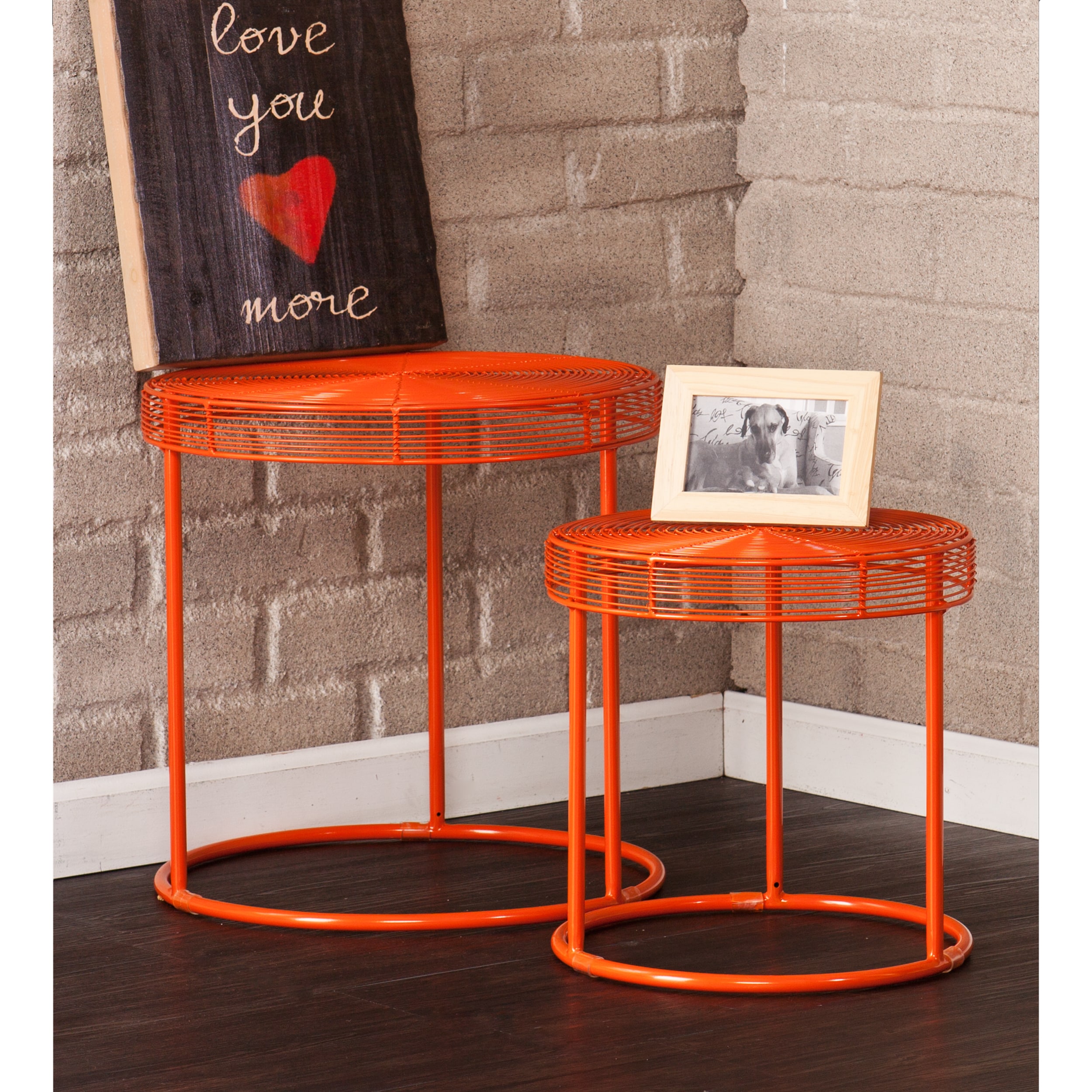 Holly and Martin Eontic 2 Piece Nesting Tables