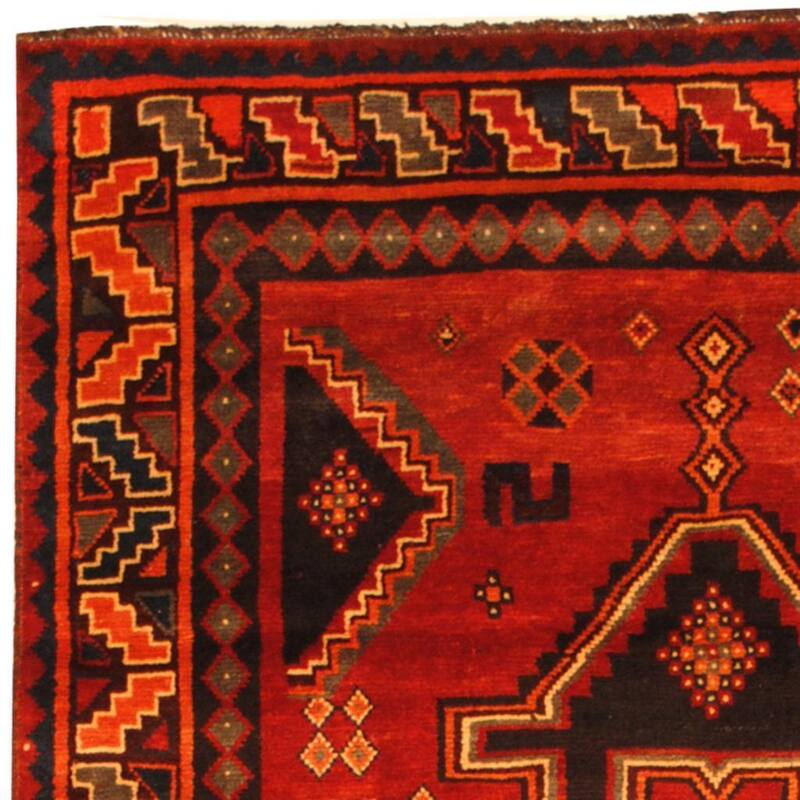 Handmade OneofaKind Shiraz Wool Rug (Iran) 5' x 9'5 Bed Bath & Beyond 8911030