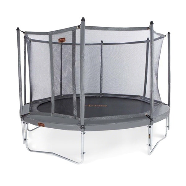 JumpFree Proline 15 foot Titanium Grey Trampoline and Safety Enclosure