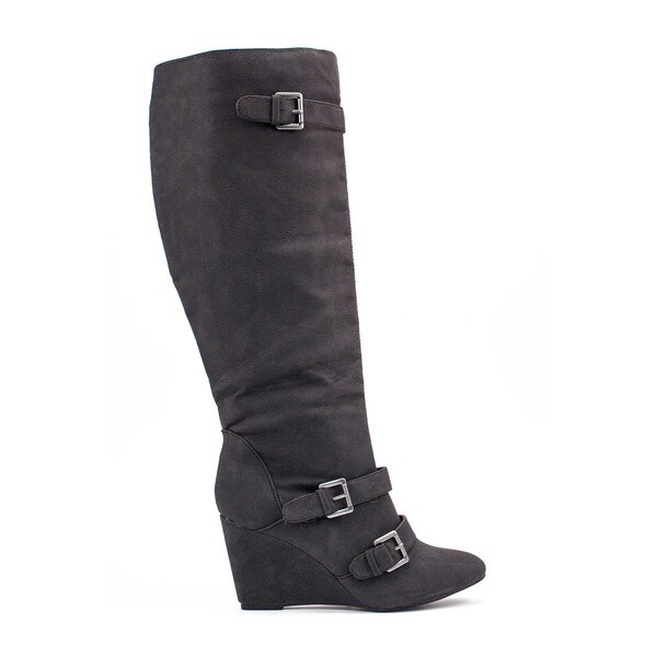 lane bryant suede boots