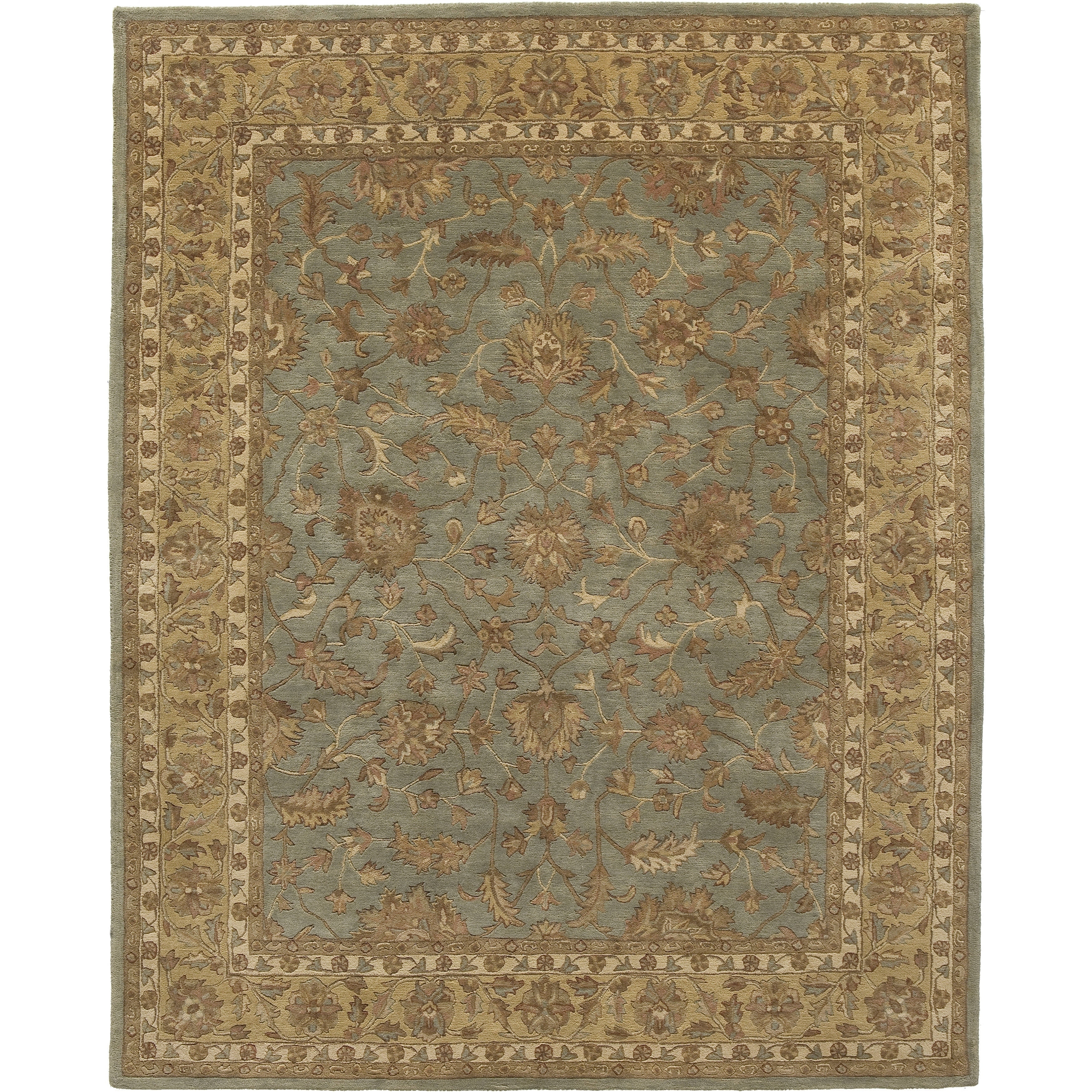 Rugs America Corp Sardinia Mountain Moss Area Rug (8 X 11) Green Size 86 x 12