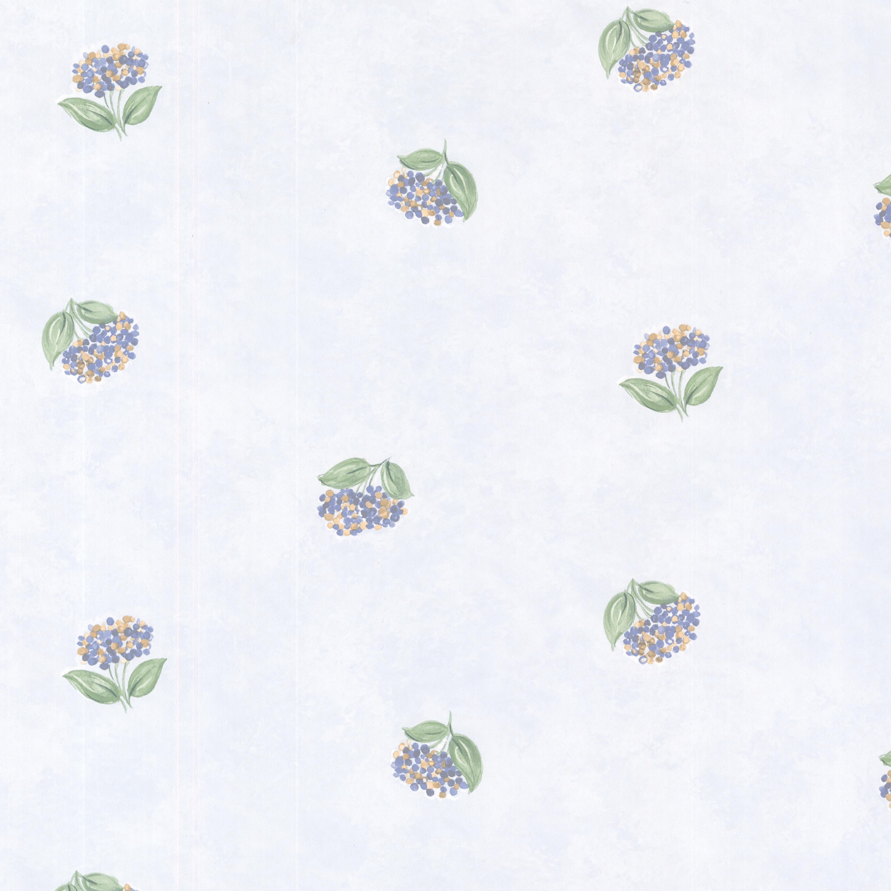 Periwinkle Blue Lavender Toss Blotch Texture Wallpaper