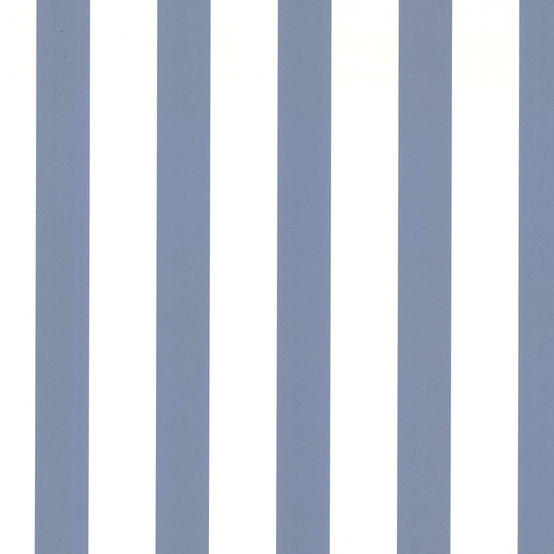 Mediterranean Blue Classic Stripe Wallpaper