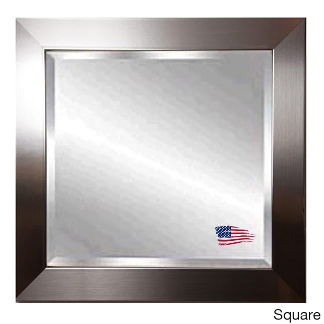 American Made Rayne Silver Grande Beveled Wall Mirror