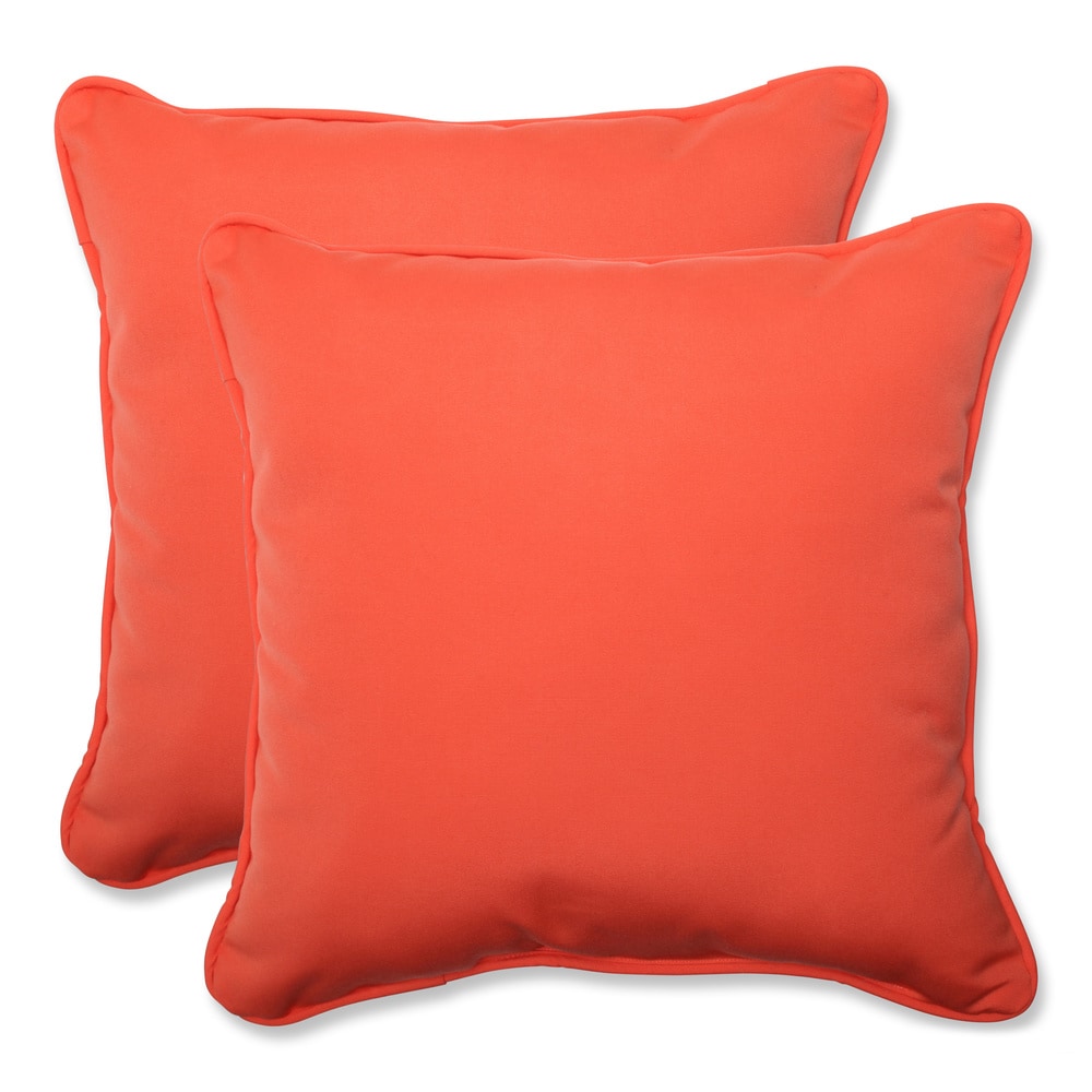 Pillow Perfect Set of 2 Outdoor Carmody Rectangular Throw Pillows