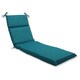 preview thumbnail 1 of 0, Pillow Perfect Outdoor Teal Chaise Lounge Cushion