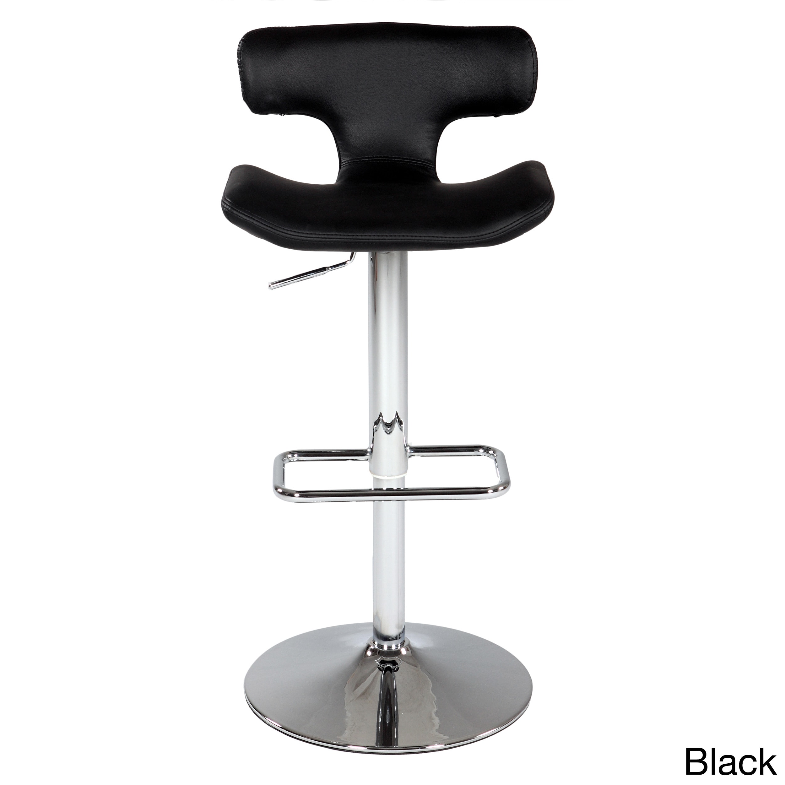 T Design Back Pneumatic Gas Lift Swivel Stool