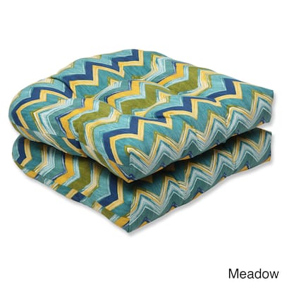 Pillow Perfect Outdoor Tamarama Wicker Seat Cushion (Set of 2)