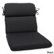 preview thumbnail 3 of 5, Pillow Perfect Outdoor Solid Rounded Corners Chair Cushion with Sunbrella Fabric