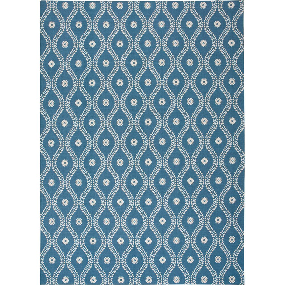 Shop Nourison Home and Garden Indoor/Outdoor Navy Rug 10' x 13