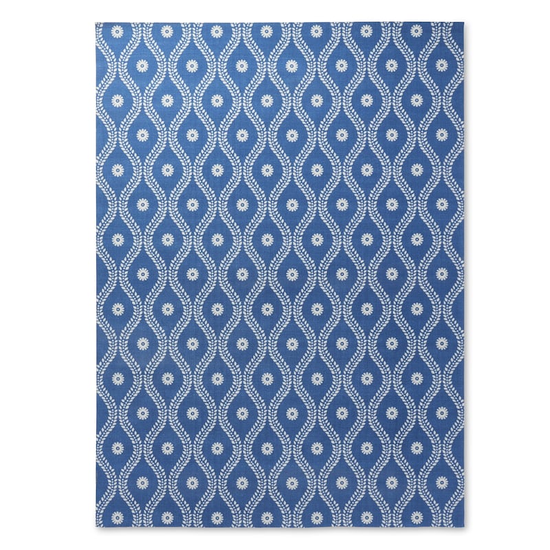 Nourison & Garden Area Rug - 10' x 13' - Navy