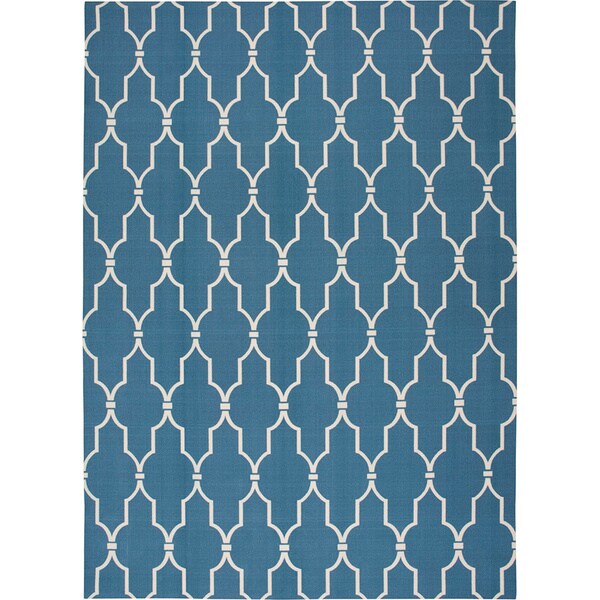 Nourison Home & Garden Indoor/Outdoor Navy Rug