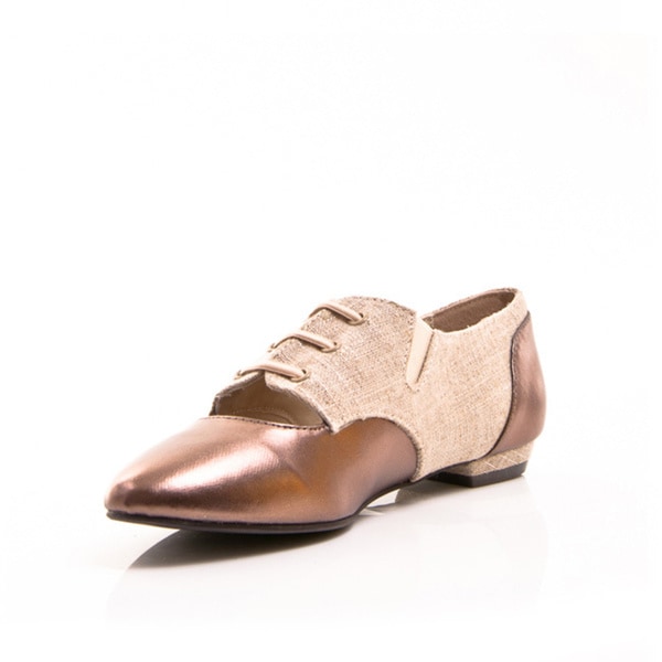 women's pointed toe oxfords