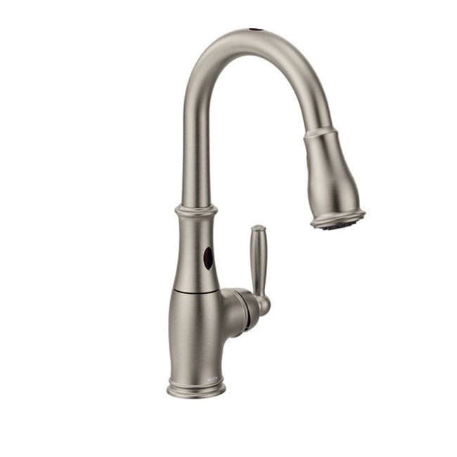 Moen Brantford Stainless Steel Single handle Pull down Kitchen Faucet