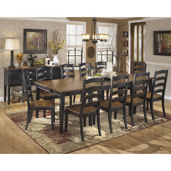 Signature Design by Ashley Owingsville Black/ Brown Dining Room