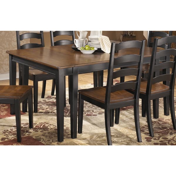 Signature Design by Ashley Owingsville Black/ Brown Dining Room
