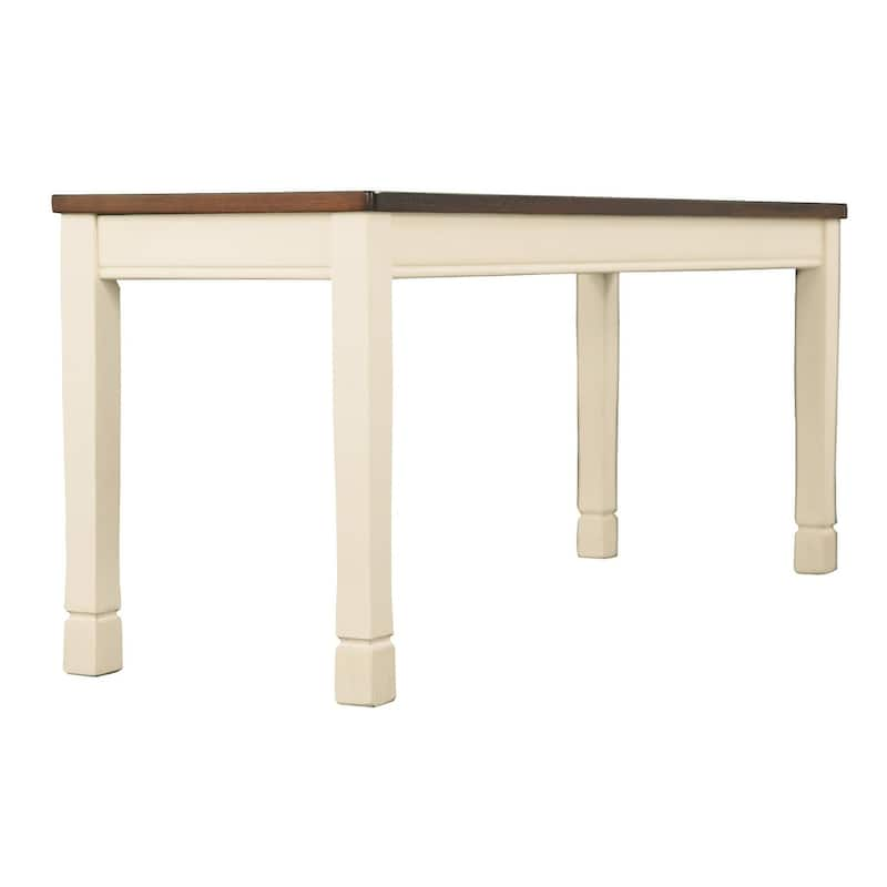 Signature Design by Ashley 'Whitesburg' Dining Room Bench - 42" W x 14" D x 17.88" H