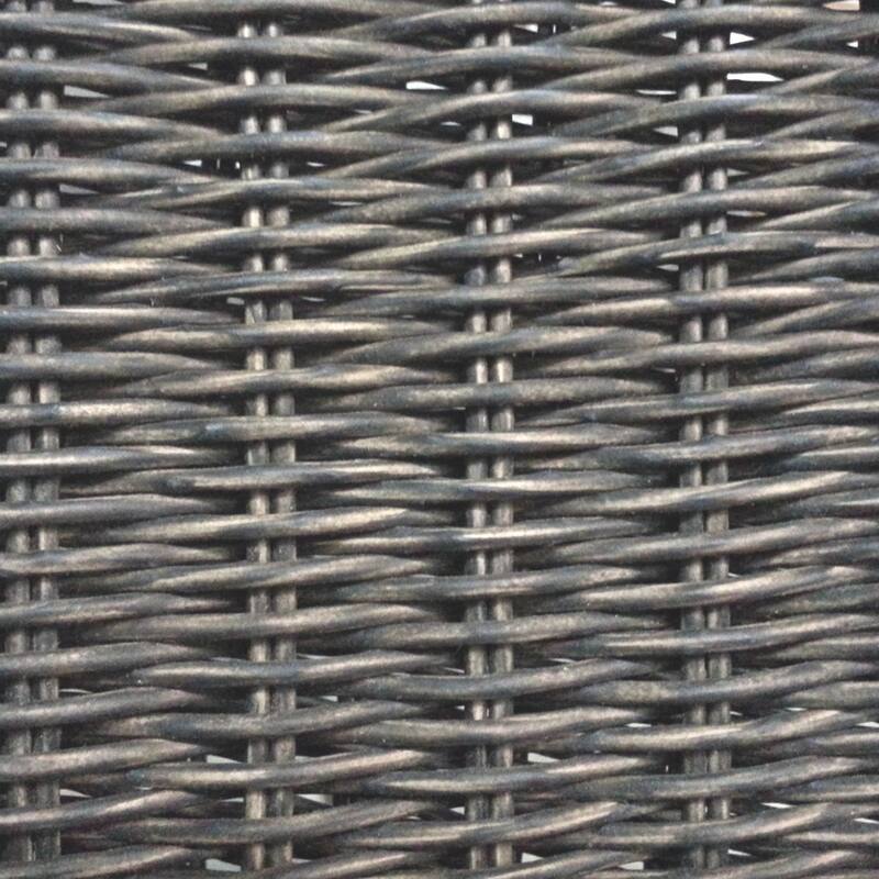 Amazonia Francesca 9-piece Wood/ Wicker Outdoor Dining Set - 9pc