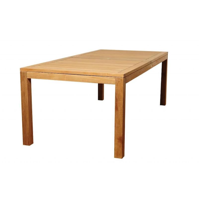 Amazonia Dana 9-piece Teak/ Wicker Outdoor Dining Set - 9 Piece