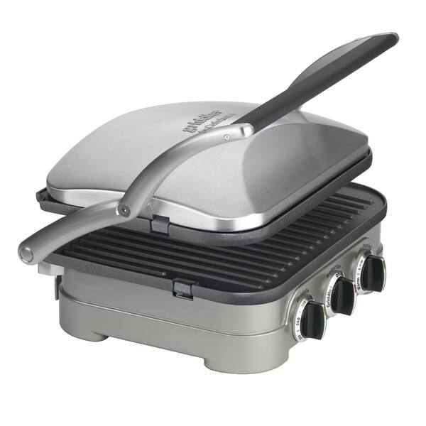 Shop Cuisinart Grid 8n 5 In 1 Griddle Contact Countertop Grill