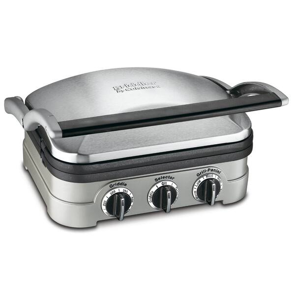 Shop Cuisinart Grid 8n 5 In 1 Griddle Contact Countertop Grill