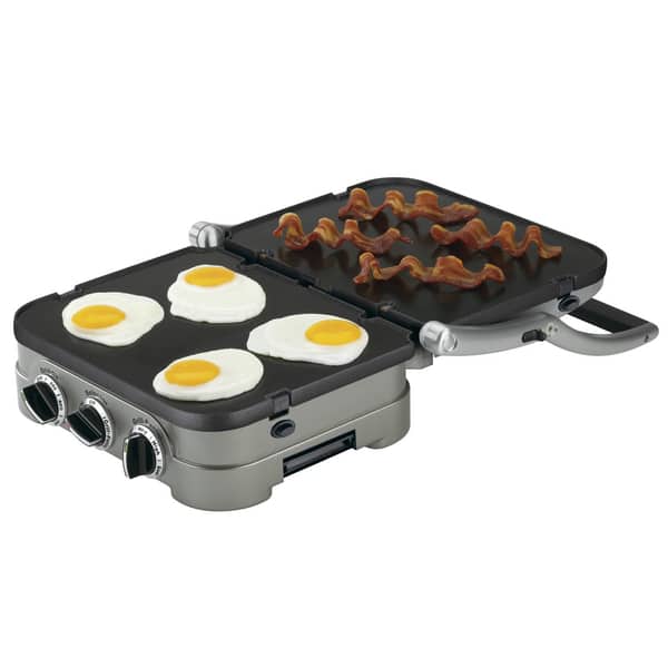 Shop Cuisinart Grid 8n 5 In 1 Griddle Contact Countertop Grill