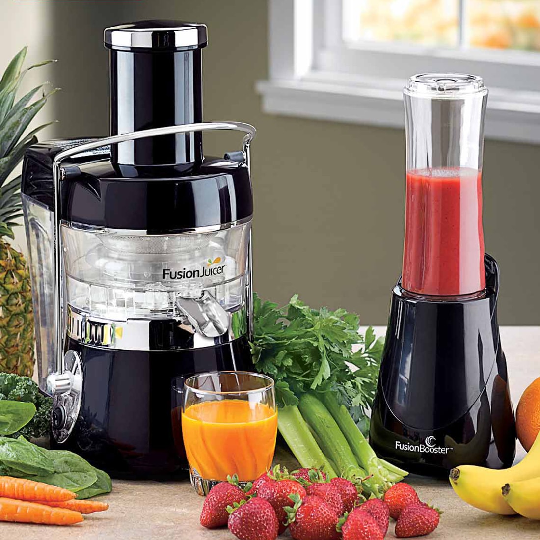 Fusion Juicer, Blackstainless Steel Fusion Juicer, Blackstainless Steel