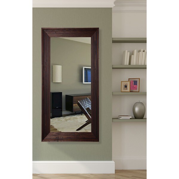 Tall Wall Mirror american made rayne brown barnwood tall wall/ vanity mirror - free Tall Wall Mirror american made rayne brown barnwood tall wall/ vanity mirror - free