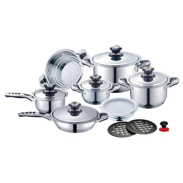 Dr. Cook 7-layer Stainless Steel 16-piece Cookware Set - Free Shipping ...