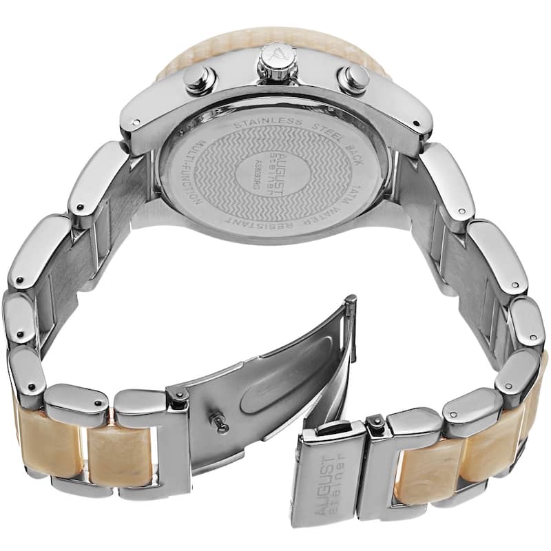 August Steiner Women's Swiss Quartz Multifunction Bracelet Watch