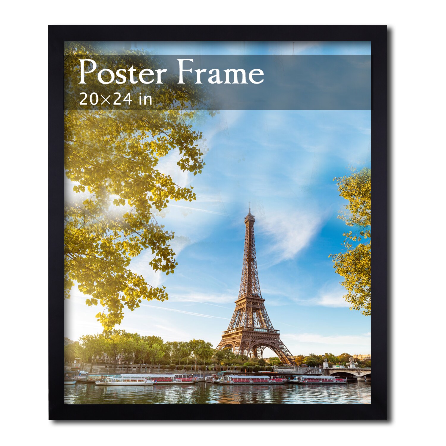 Adeco Black Poster/ Picture Frame (20 X 24) Black Size Other