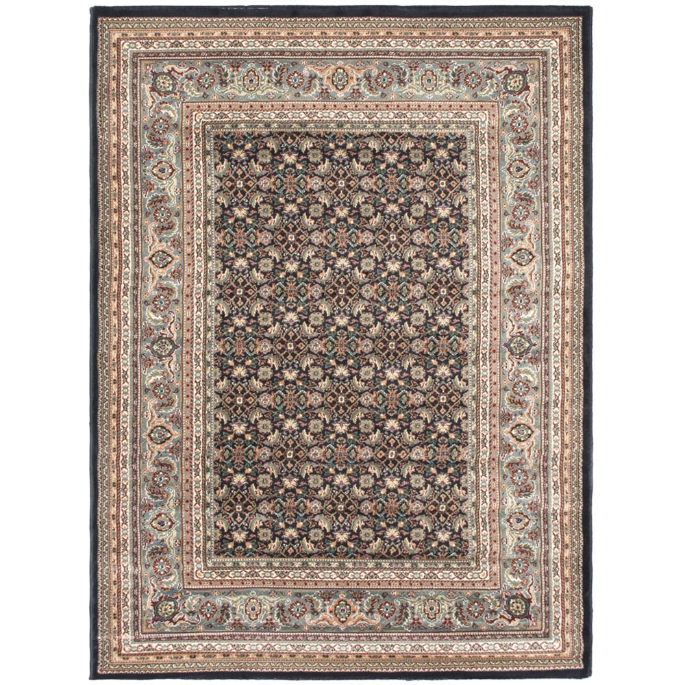 Medallion Navy Area Rug (56 X 75)