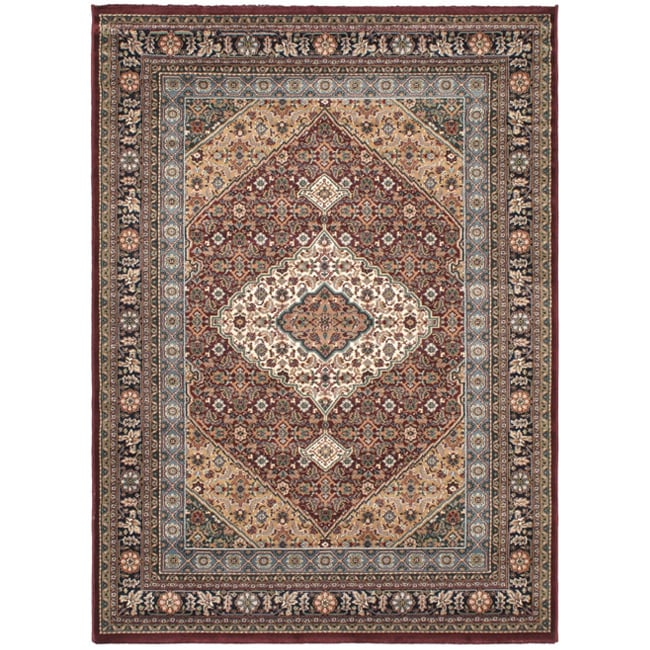 Medallion Beige Area Rug (56 X 76)