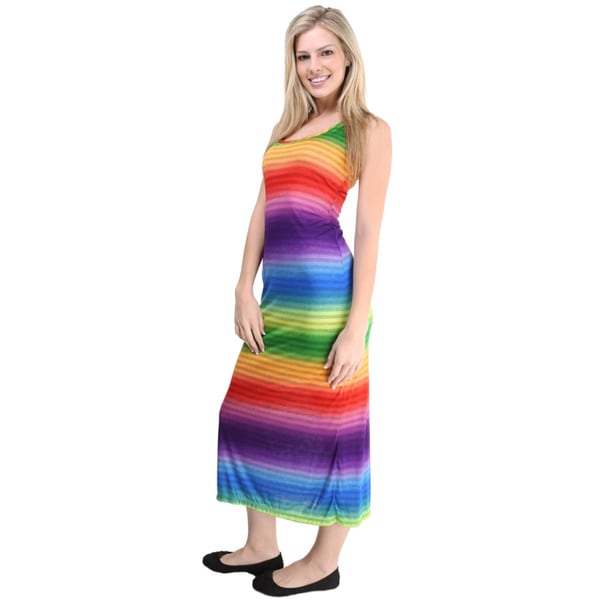 rainbow dress womens