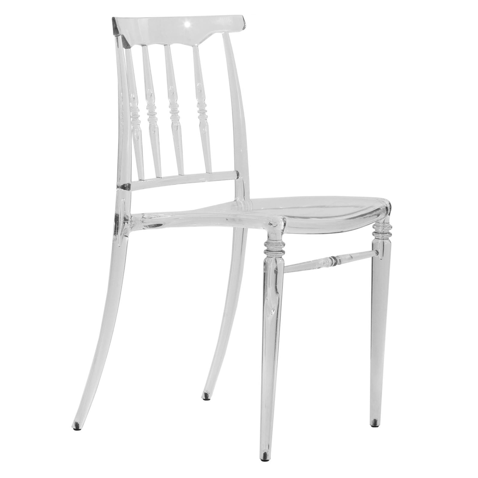 Norco Clear Transparent Polycarbonate Dining Chair