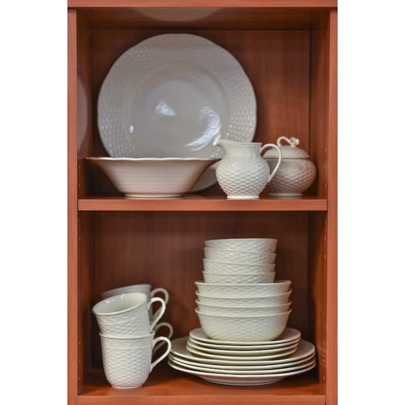Red Vanilla Nantucket White Fruit Bowls 5.5" 20oz (Set of 4)