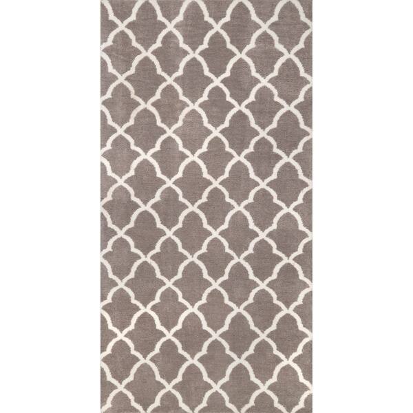 Shop Nuloom Machine Made Kitchen Microfiber Trellis Microfiber