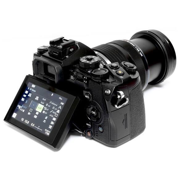 Olympus Om D E M1 Mirrorless Micro Four Thirds Digital Camera Black Body With M Zuiko Digital Ed 12 40mm F 2 8 Pro Lens Overstock