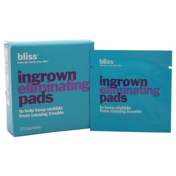 Shop Bliss Ingrown Eliminating Pads Pack Of 10 Multi Free