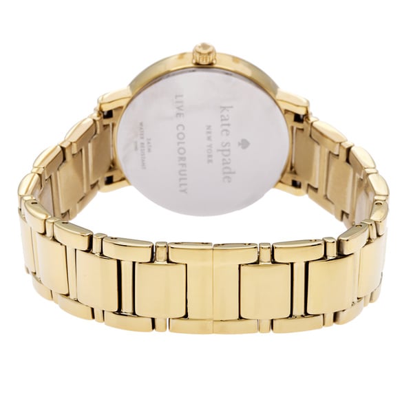 kate spade gold watch live colorfully