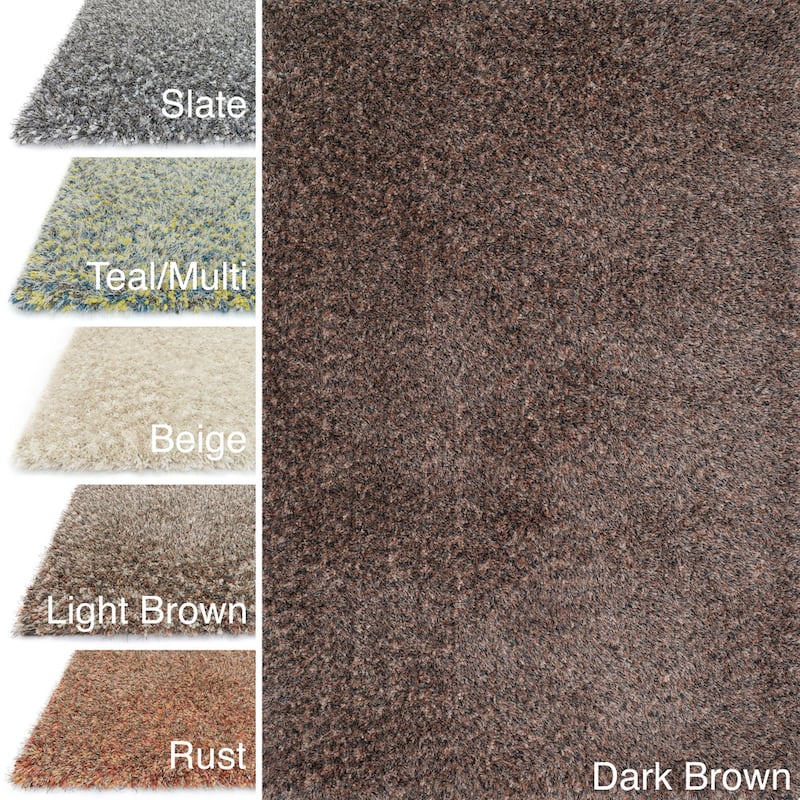 Alexander Home London Hand-tufted Textured Plush Shag Rug