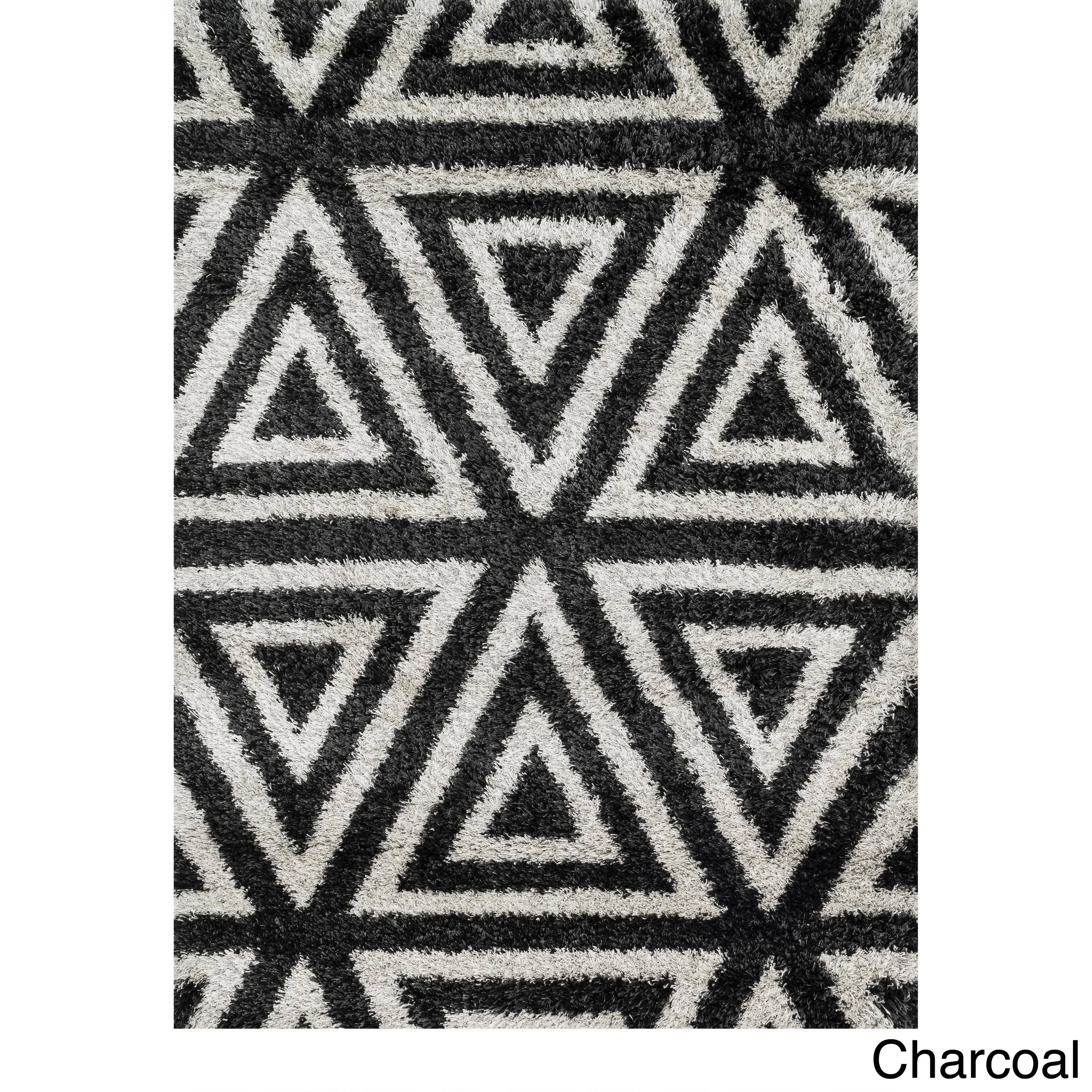 Stella Geo Shag Rug (39 X 56)