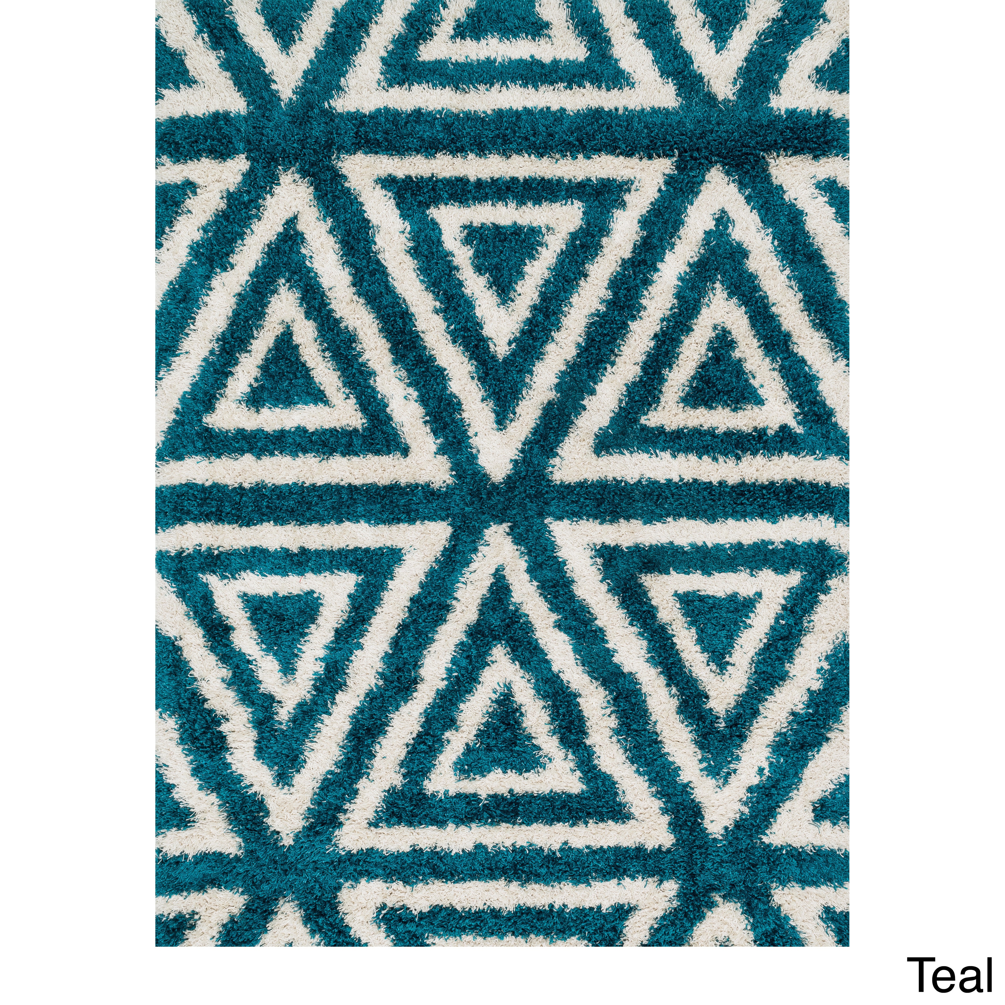 Stella Geo Shag Rug (52 X77)